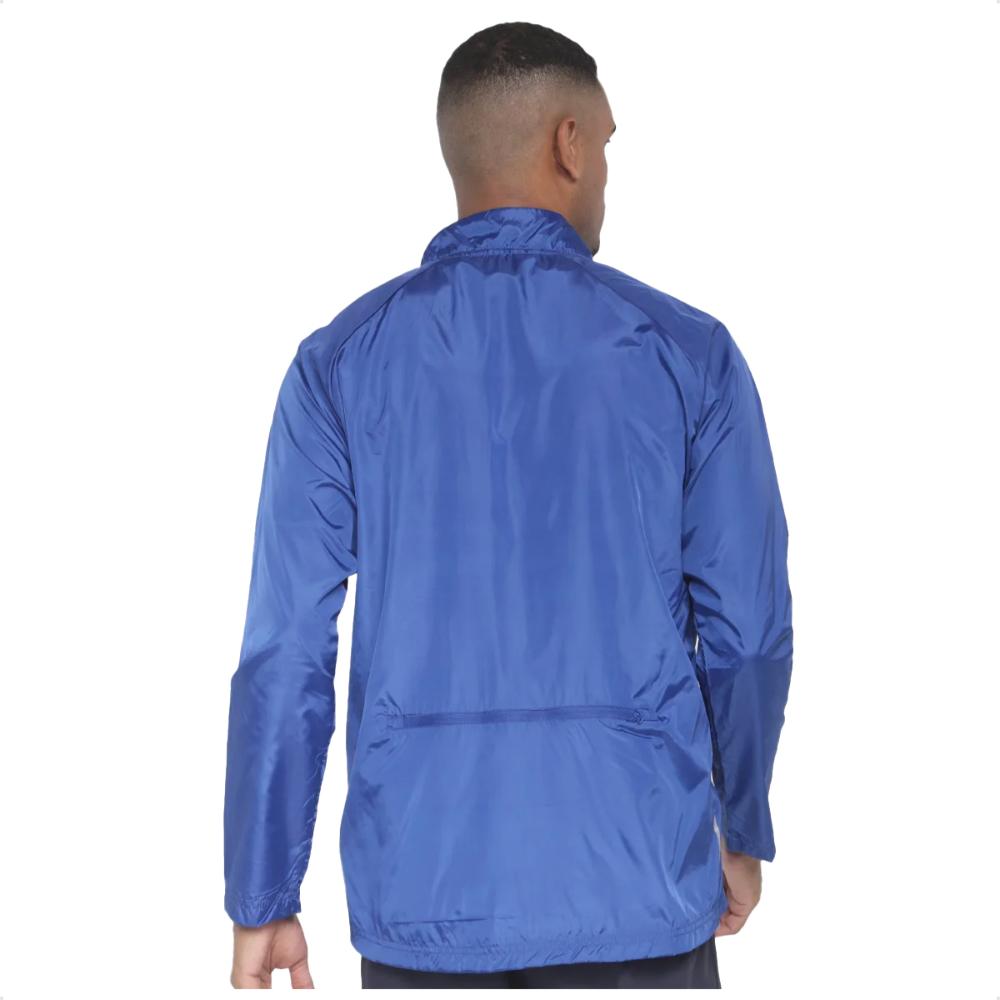 Miniatura Jaqueta Mizuno Focus Masculina Azul / Verde - G