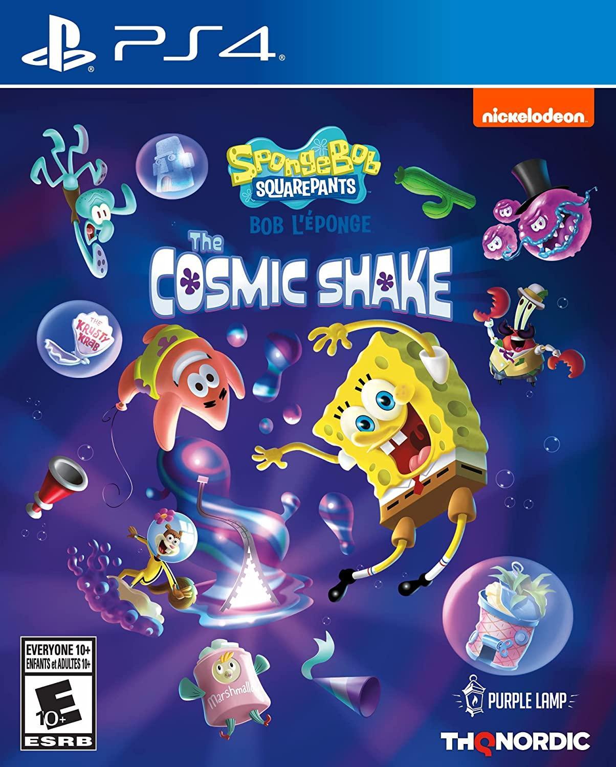 Miniatura Spongebob Squarepants Cosmic Shake Ps4 Midia Fisica