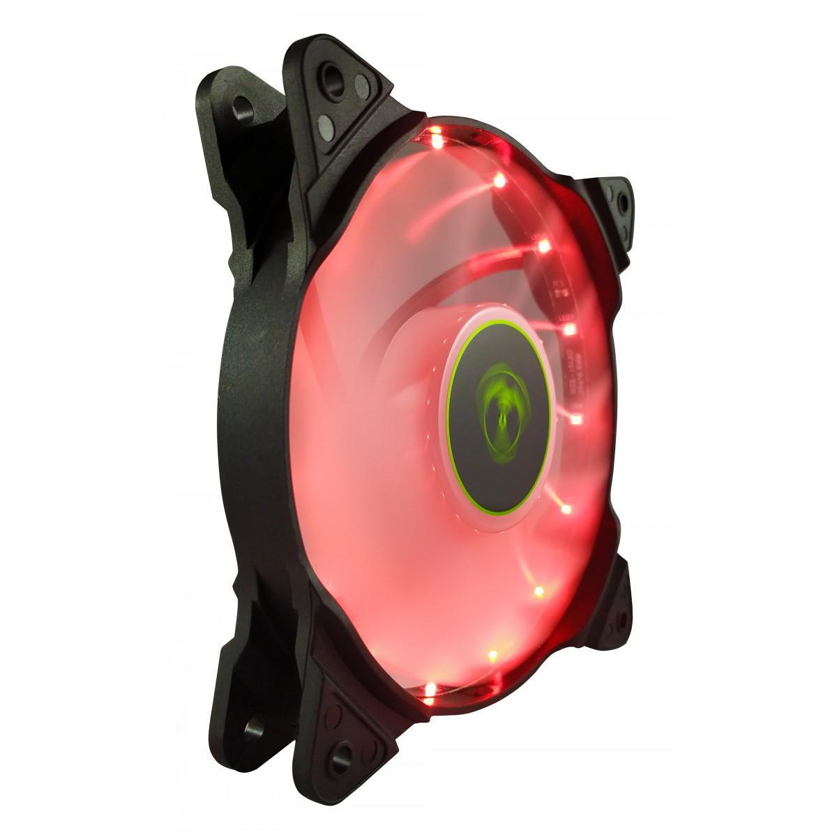 Miniatura Cooler Fan Gabinete T-Dagger 120Mm Led Vermelho T-Tgf300-R