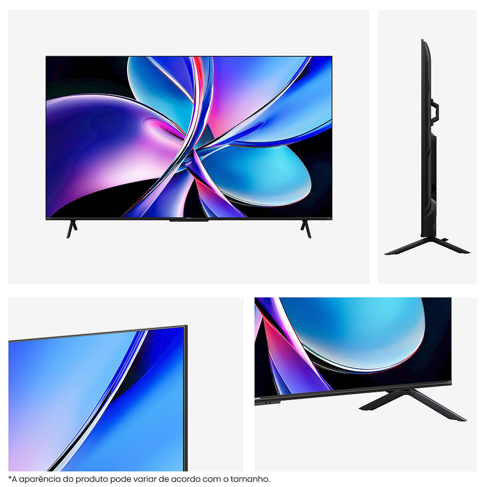 Miniatura Smart TV Hisense QLED 4K 85" Polegadas com Dolby Vision, Dolby Gaming, Alexa e Google - 85Q7QG Bivolt