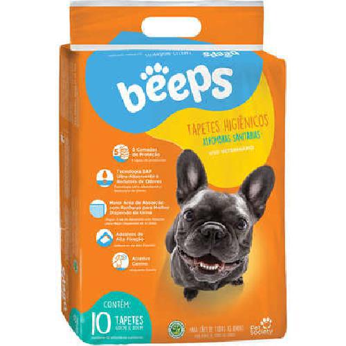 Miniatura Tapete Higiênico Beeps Training Pet Society - 30 Unidades