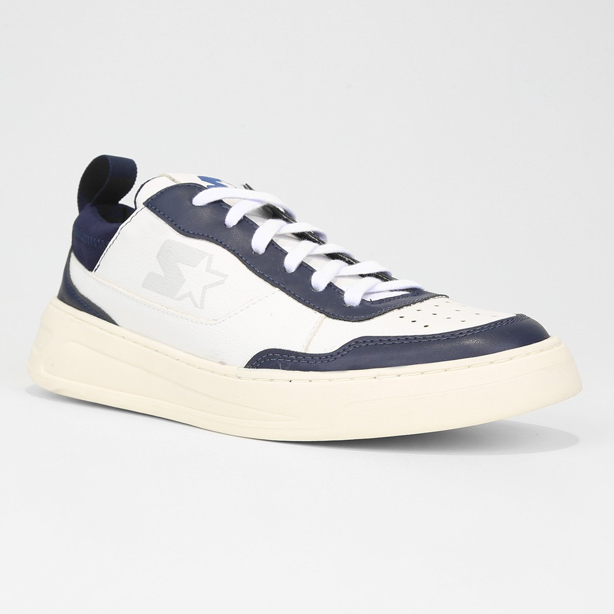 Miniatura Tênis Starter Cano Baixo Feminino Marinho+Branco - 34