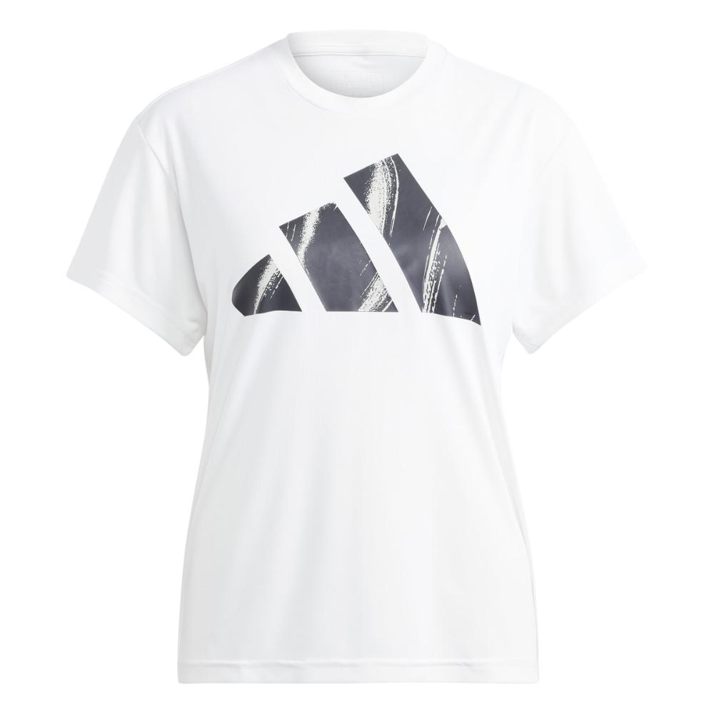 Miniatura Camiseta Adidas Run It Brand Feminina BRANCO - G