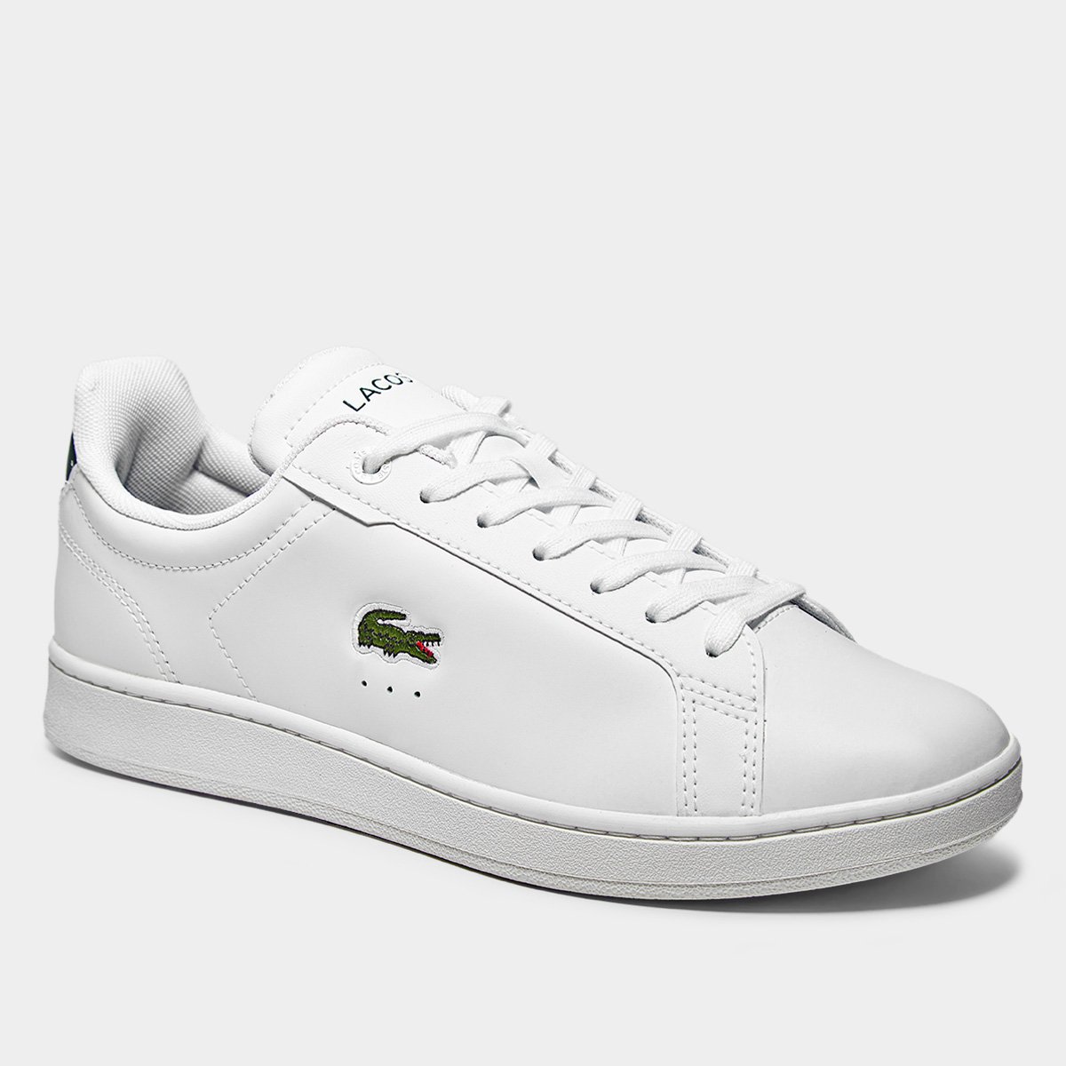 Miniatura Tênis Lacoste Carnaby Pro Masculino Branco+Verde - 38