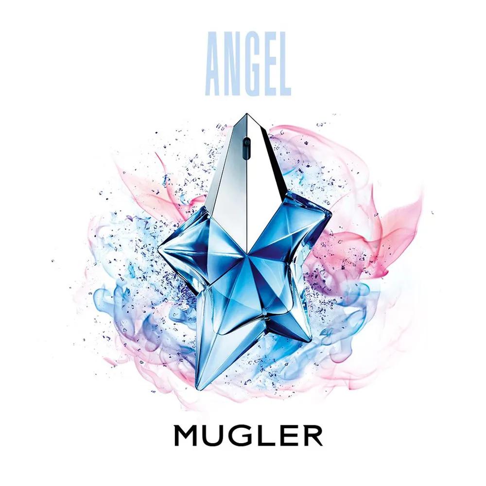 Miniatura Perfume Mugler Angel Feminino Eau De Parfum Refillable 25Ml Eau de Parfum - azul - Feminino - Angel - Thierry Mugler - 25ml