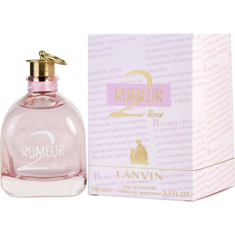 Miniatura Perfume Feminino Rumeur 2 Rose Lanvin Eau De Parfum Spray 100 Ml
