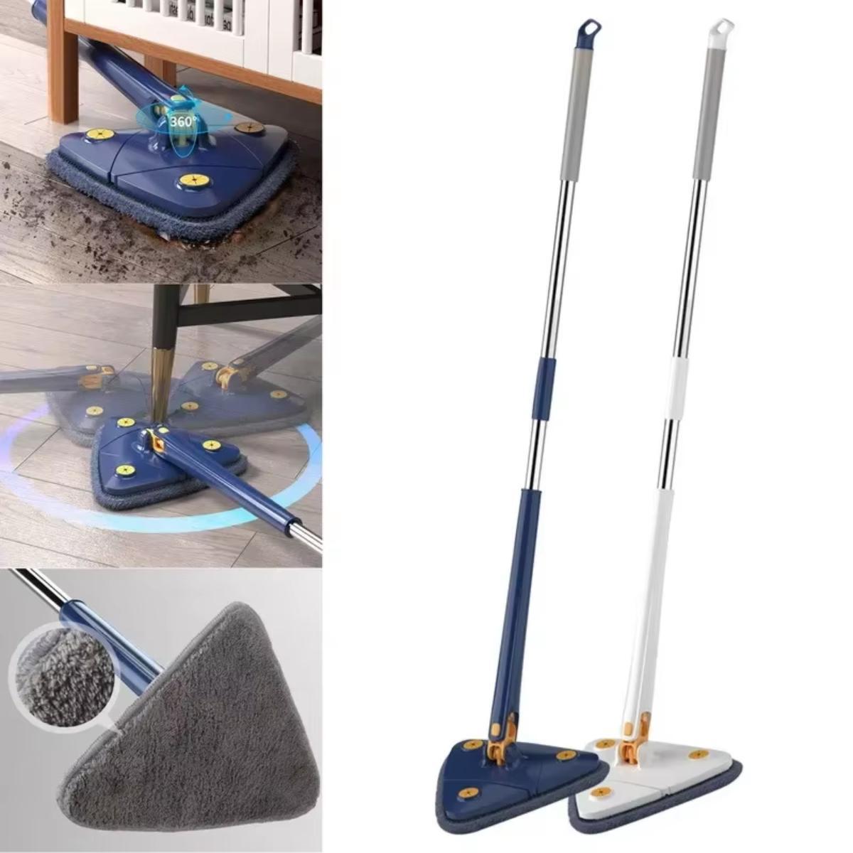 Miniatura Mop Triangular 360 2 Refil Azul