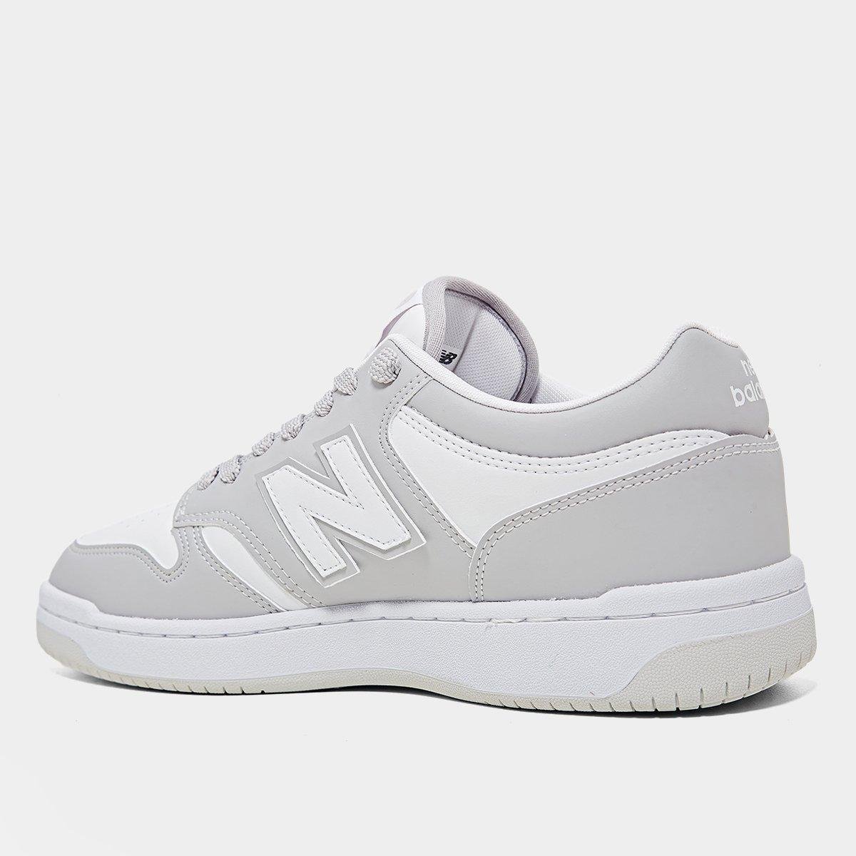Miniatura Tênis New Balance 480 Low Masculino Cinza - 38
