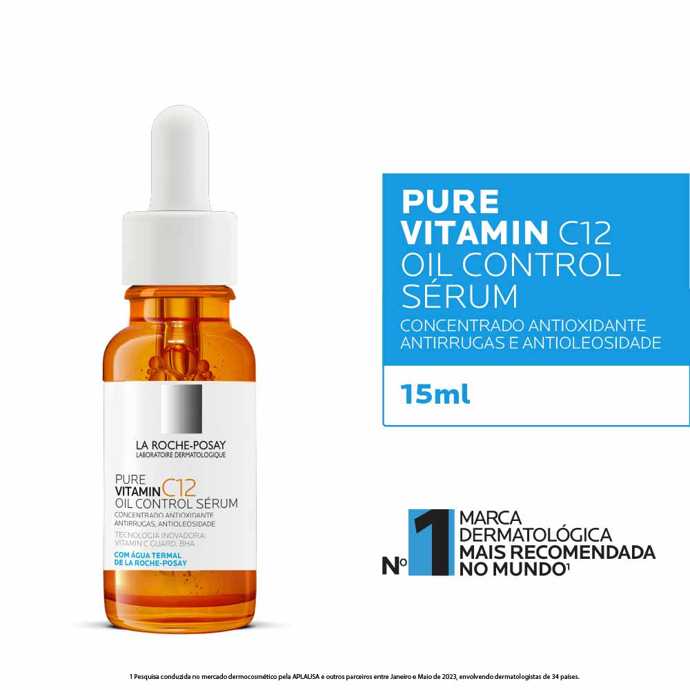 Miniatura Sérum Antirrugas La Roche-Posay - Pure Vitamin C12 Oil Control 15ml