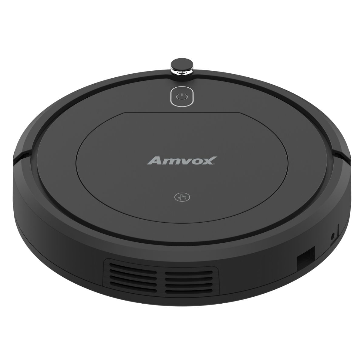 Miniatura Robô Aspirador Amvox 3 Funções ASP 018 BLACK Bivolt BIVOLT