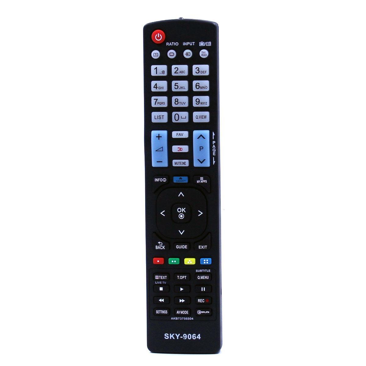 Miniatura Controle Para Tv Smart Akb73756524 Akb73615320