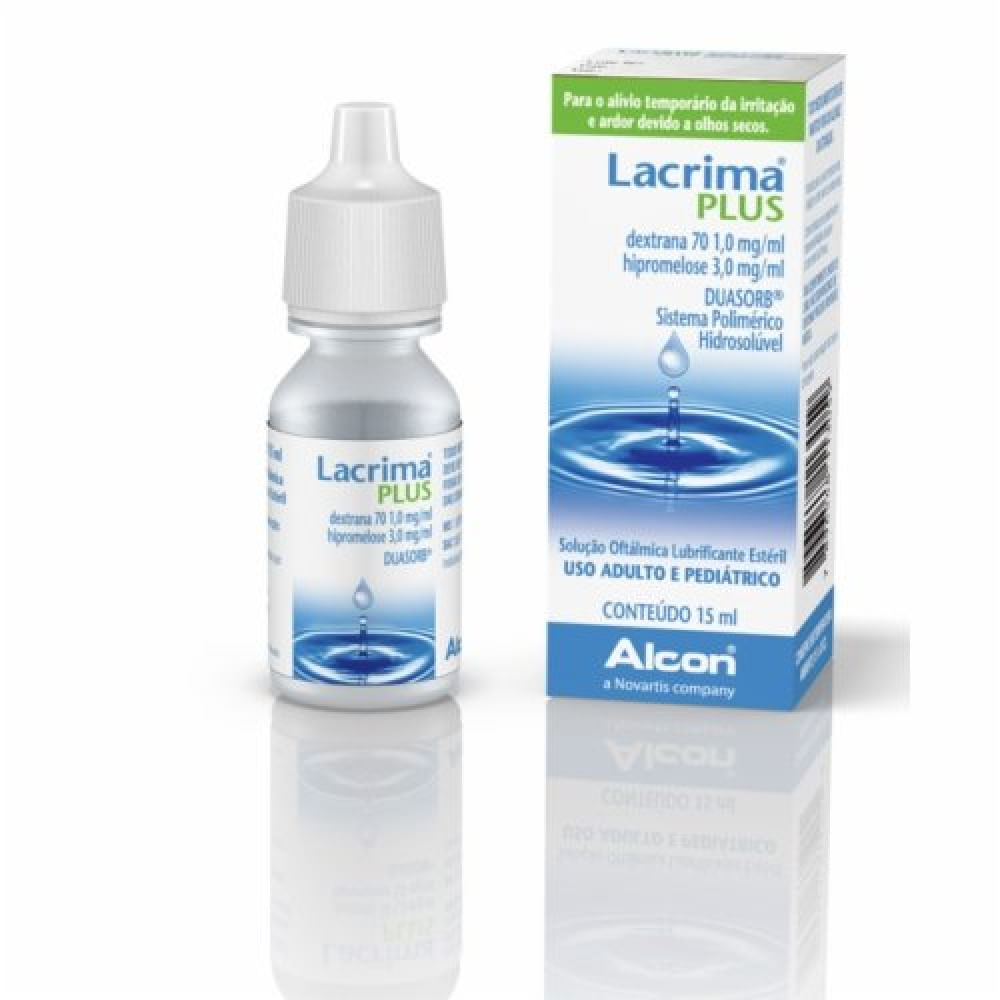 Miniatura Lacrima Plus Colírio 15ml