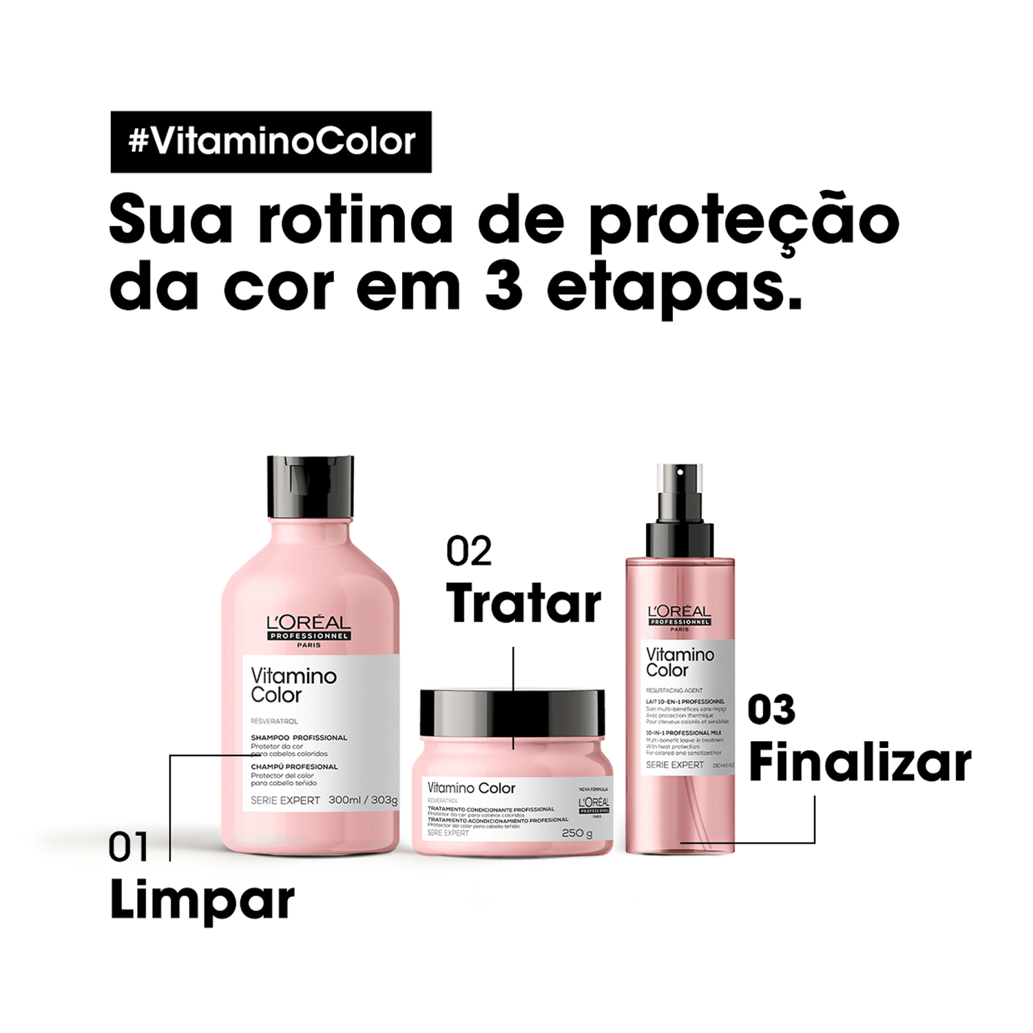 Miniatura L'oréal Expert Vitamino Color 10 In 1 - Leave-in 190ml