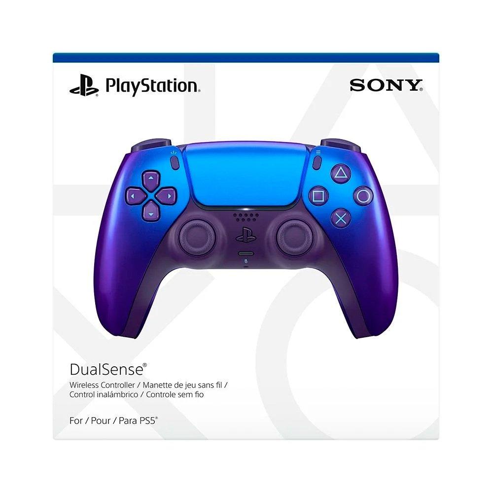 Miniatura Controle Sony DualSense PS5, Sem Fio, Chroma Indigo