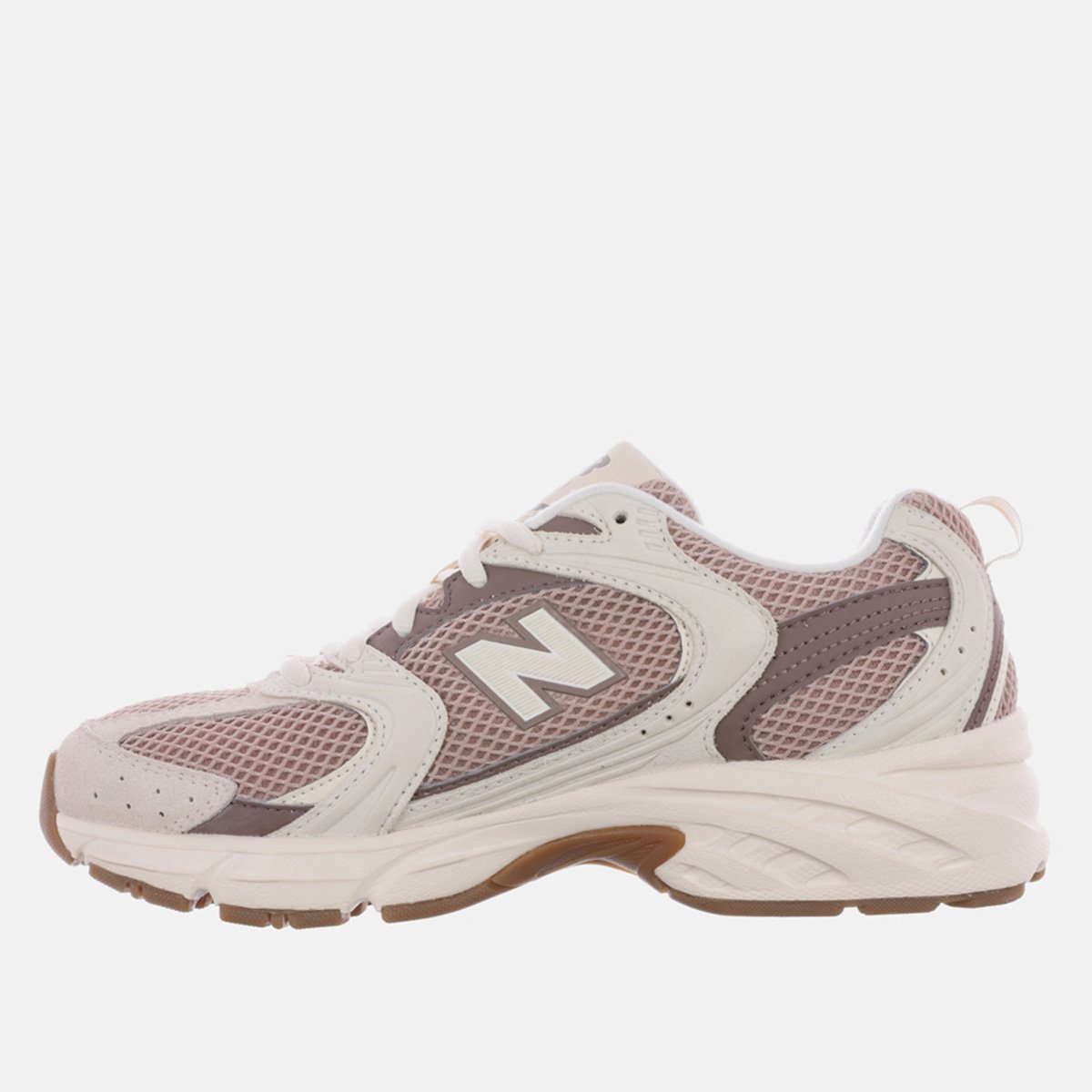 Miniatura Tênis New Balance 530 Bege+Marrom - 34