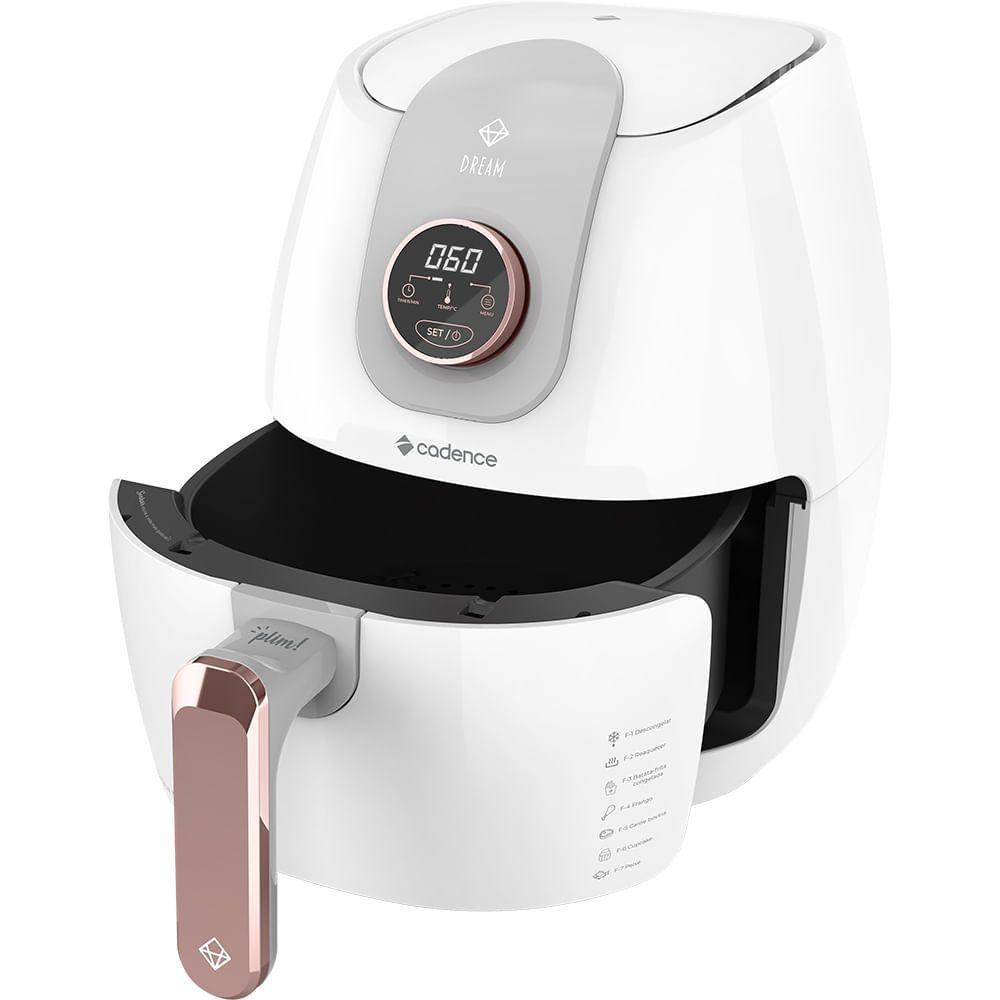 Miniatura Fritadeira Sem Óleo 3L Cadence Dream Rosé Gold 220V