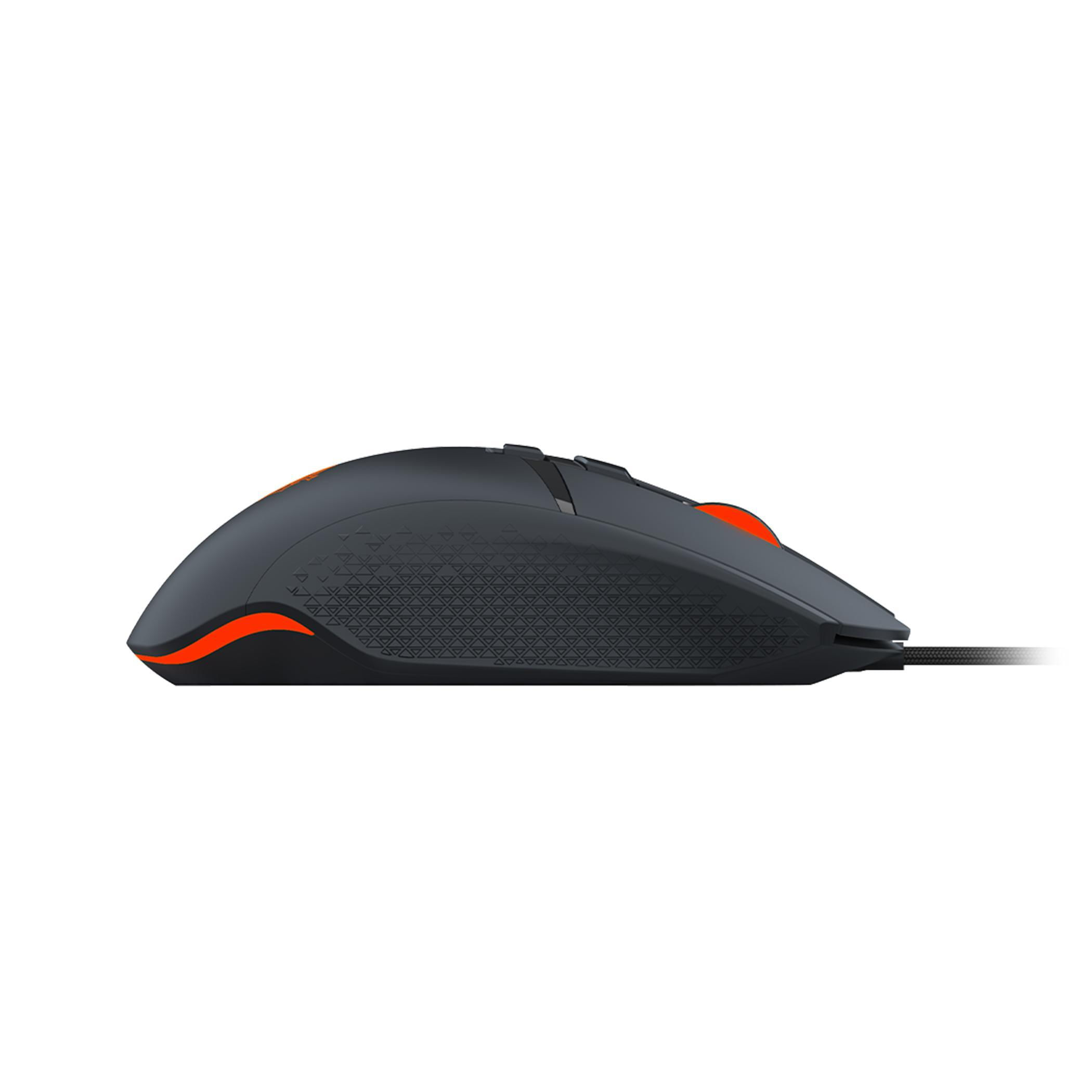 Miniatura Mouse Gamer Usb Rgb Optico 12400 Dpi 8 Botoes P Jogo Premium