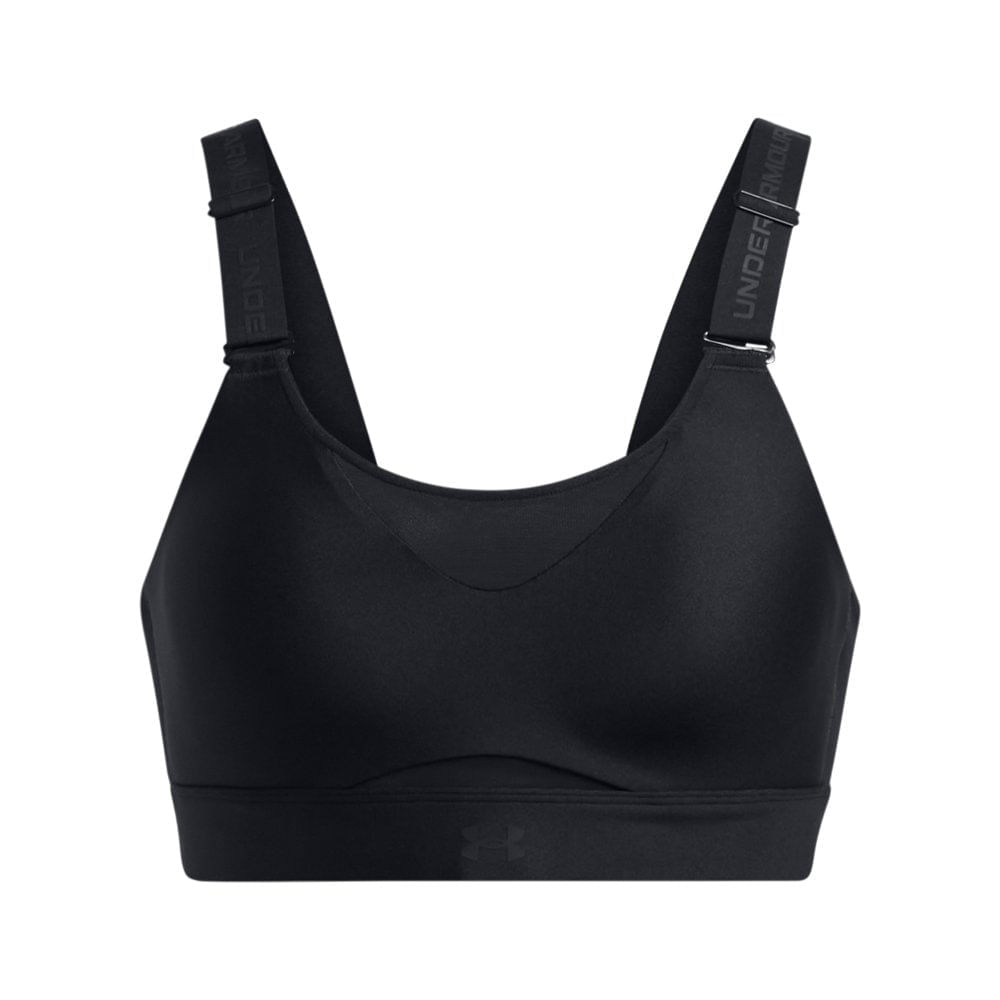 Miniatura Top de Treino Feminino Under Armour Infinity High 2.0 GG Preto