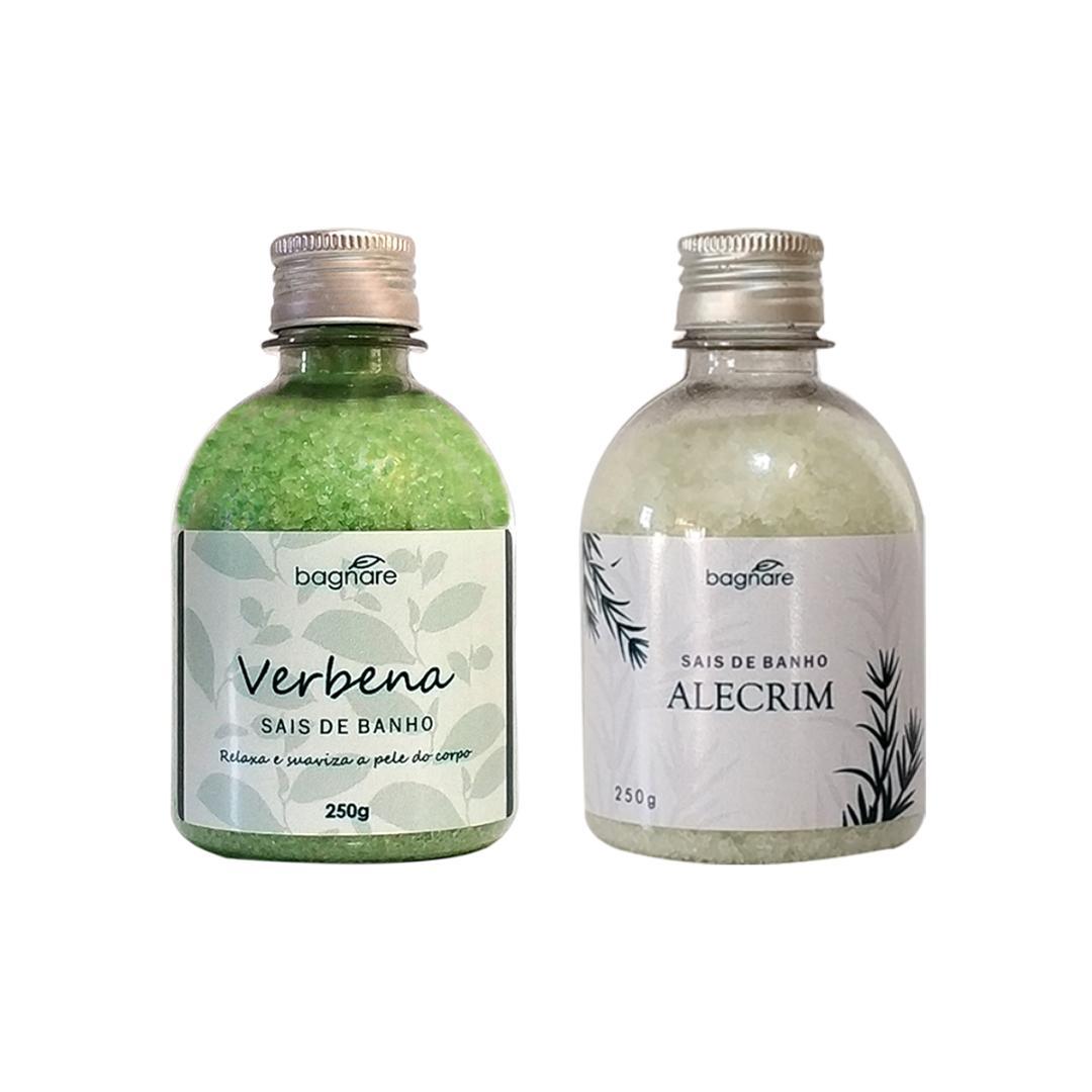 Miniatura Sais De Banho Relaxante Espumante Alecrim Verbena Banheira