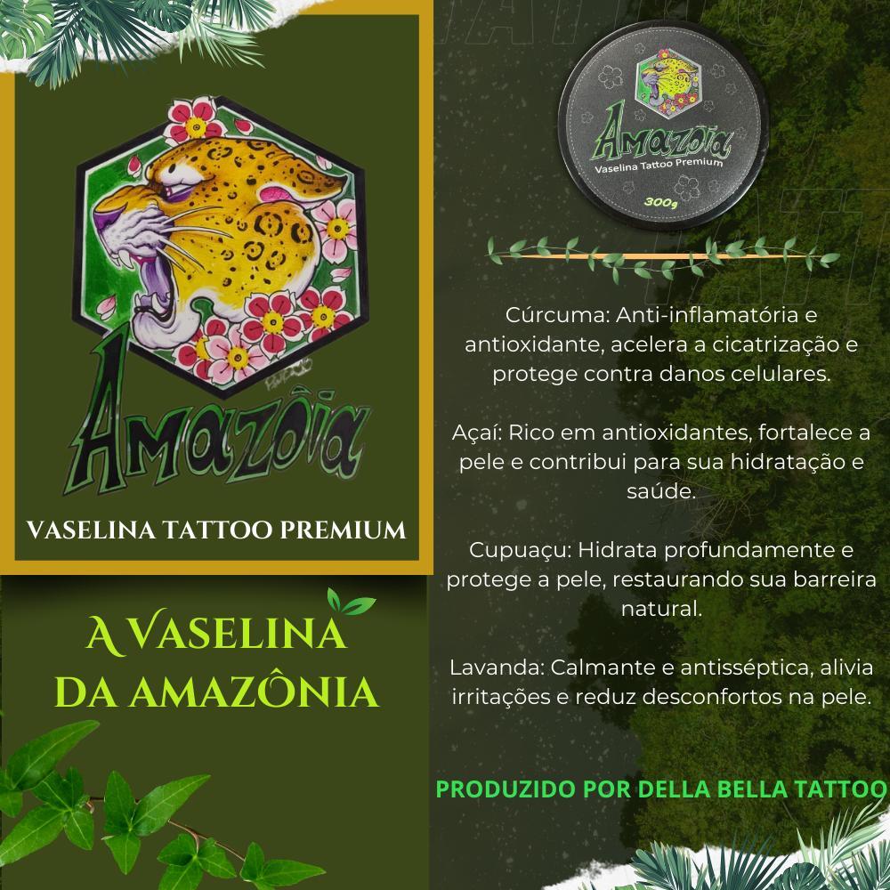 Miniatura Amazôia Vaselina De Tatuagem Tattoo Della Bella 300G