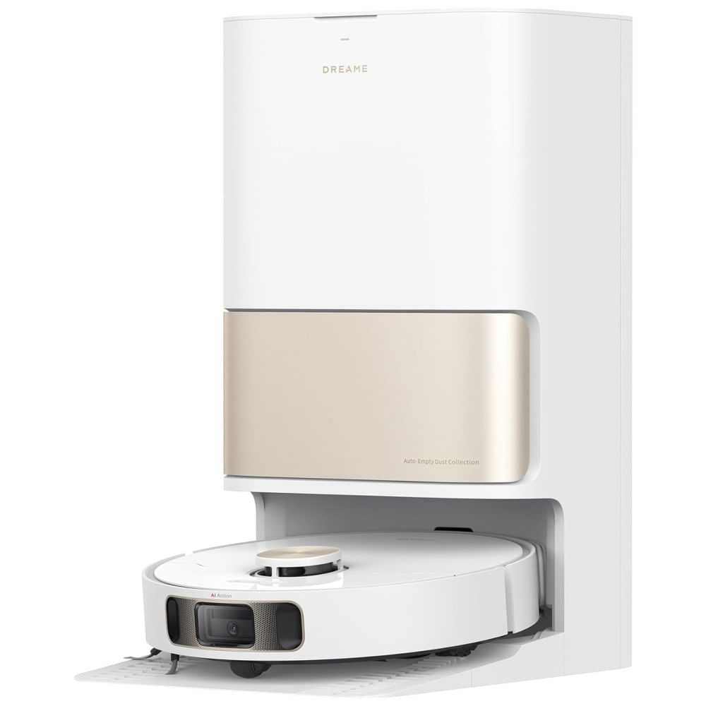 Miniatura Aspirador Robô Compatível Alexa, Google Home e Siri com Sucção de 7000Pa e Extensão de Esfregão, 110V, Dreame L10s Pro U...