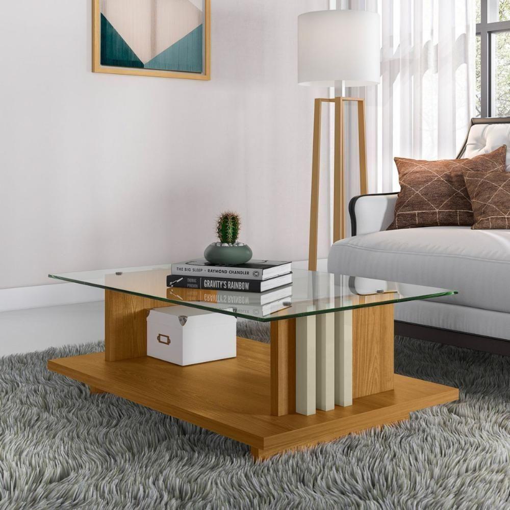 Miniatura Conjunto Aparador E Mesa Centro Varsóvia Cumaru Opala