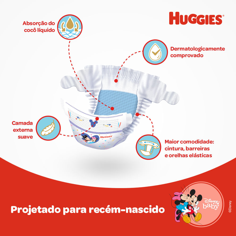 Fralda Huggies Supreme Care P 48 Unidades