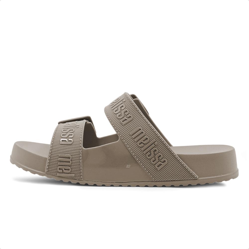 Miniatura Sandália Melissa Cozy Slide M Lover Feminina Bege - 33/34