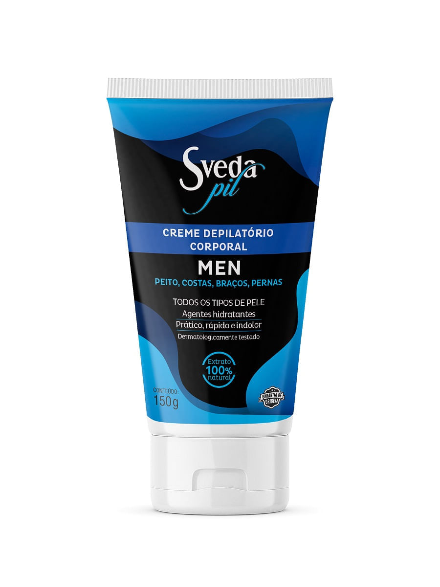 Miniatura Creme Depilatório Sveda Pil Corporal Men 150g