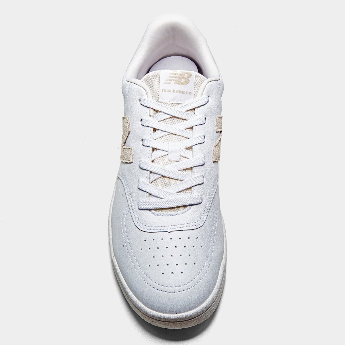 Miniatura Tênis New Balance Bb80 Branco+Bege - 41