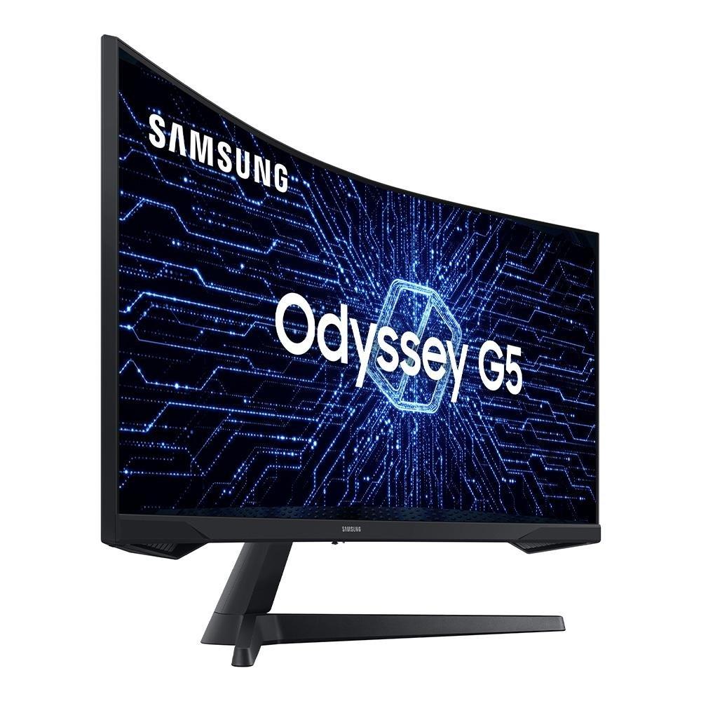 Monitor Gamer Curvo Samsung Odyssey G5 34", WQHD, 165Hz, 1ms, FreeSync Premium, HDR10 - LC34G55TWWLMZD