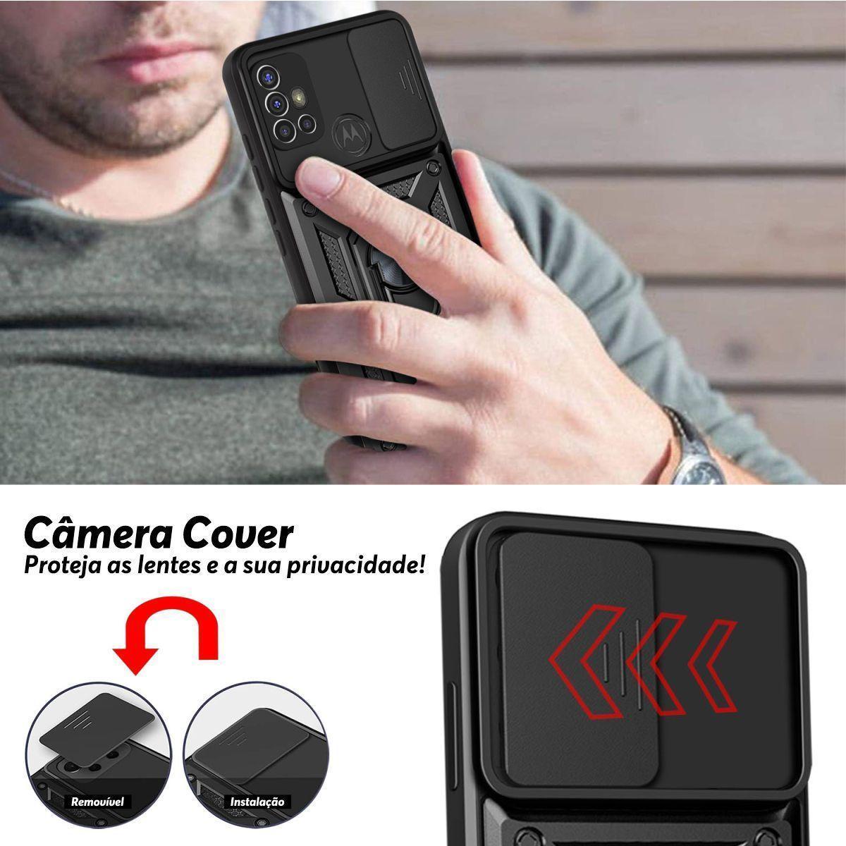 Miniatura Capa Capinha Case Para Motorola Moto G20 - Protetora Militar