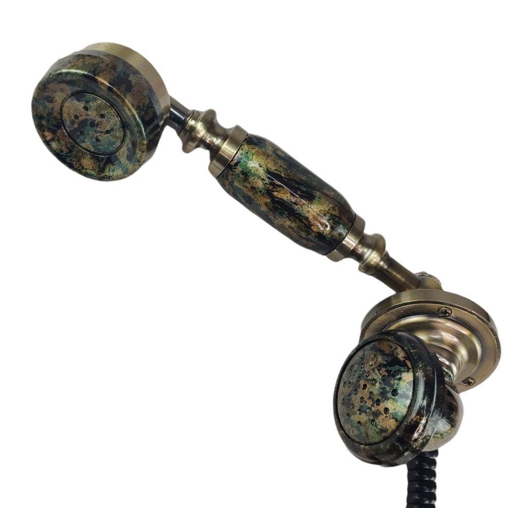 Miniatura Gancho Monofone Telefone Fixo Retro Ligaçao Rustico Recepçao