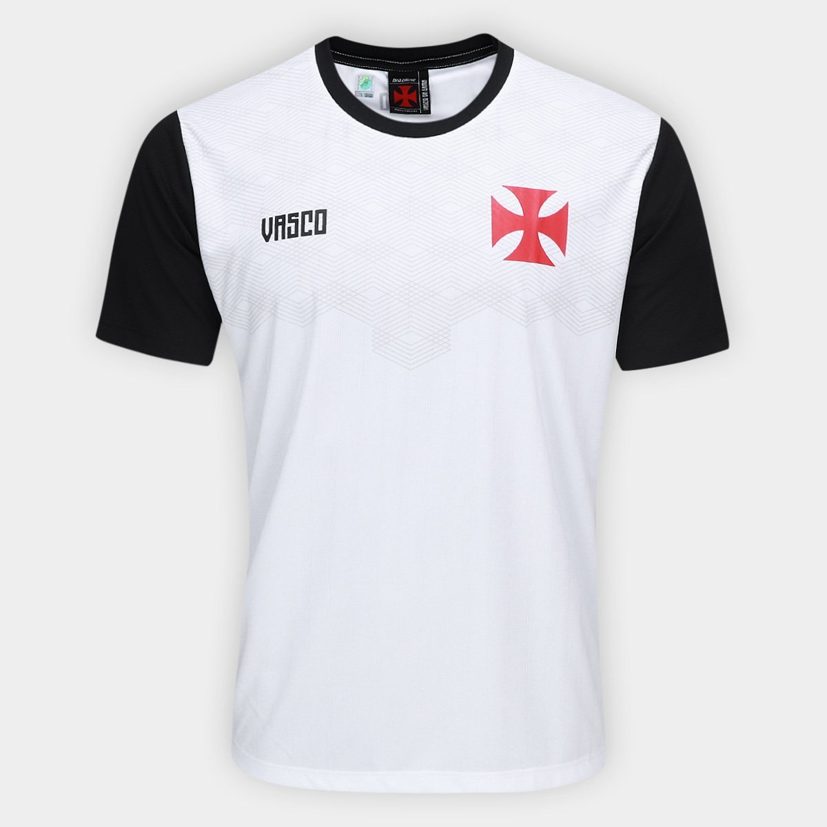 Miniatura Camisa Vasco Braziline Masculina Branco - G