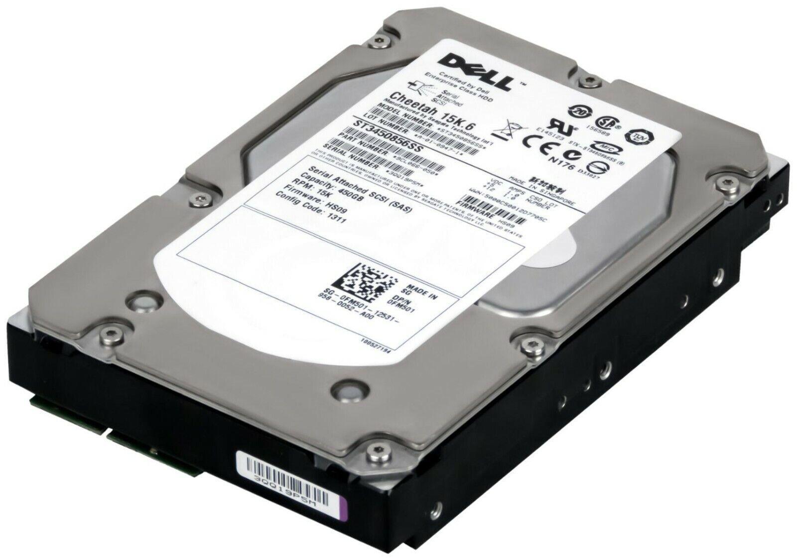 Miniatura Hd Sas Dell 450GB Cheetah 15K.6 0FM501 FM501 ST3450856SS