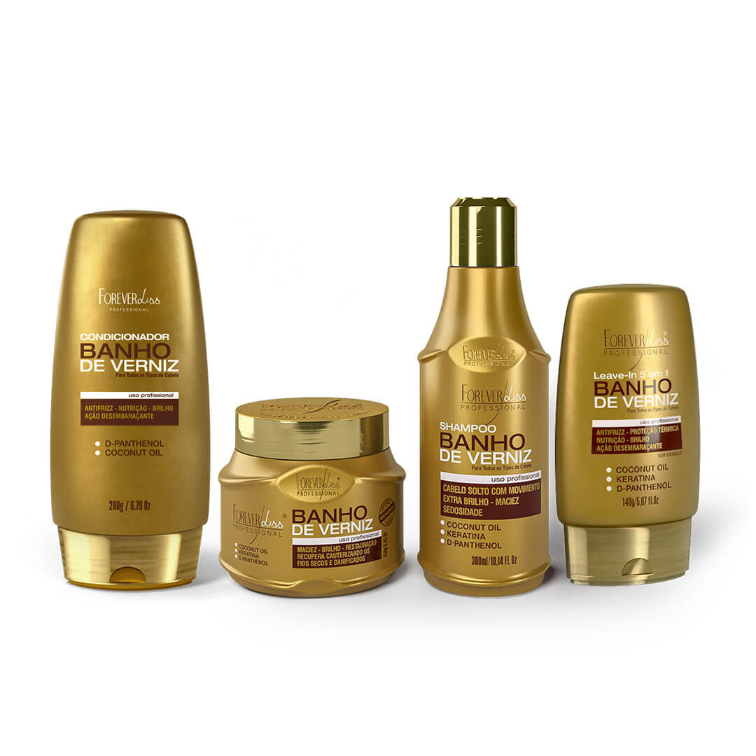 Kit Banho de Verniz Forever Liss
