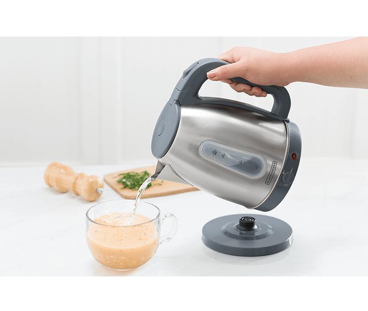 Miniatura Chaleira Elétrica Gourmand Gris 220V Black E Decker K2200G
