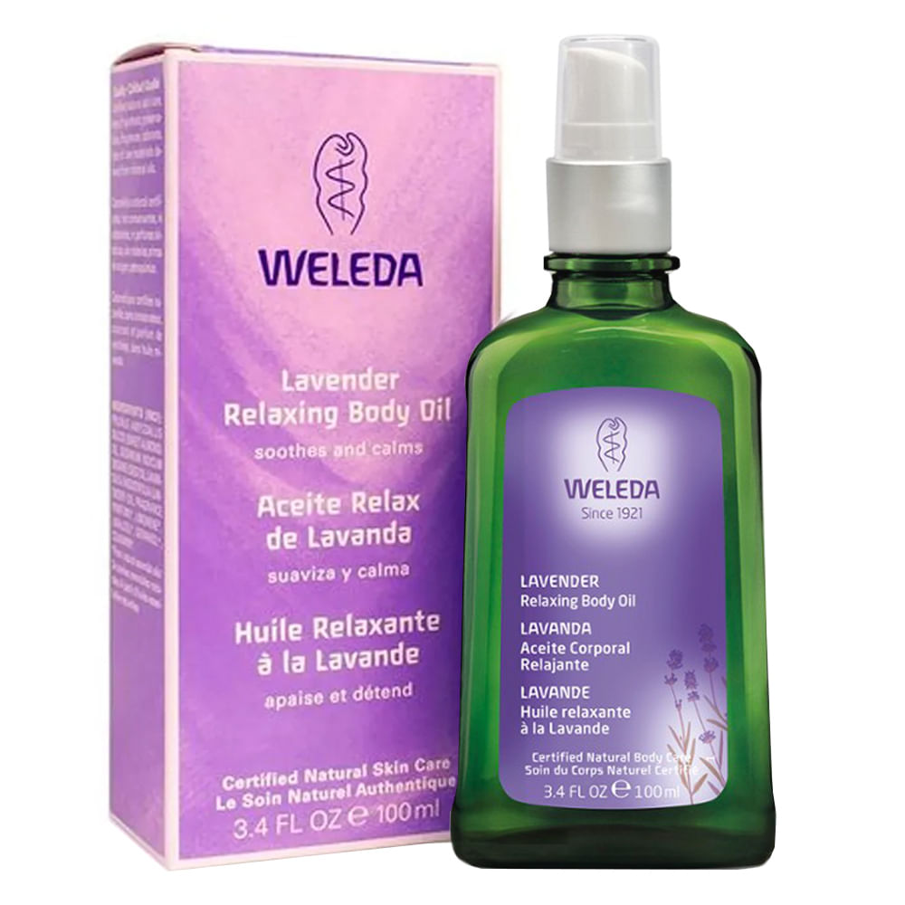 Miniatura Óleo de Lavanda Weleda - Óleo Corporal 100ml