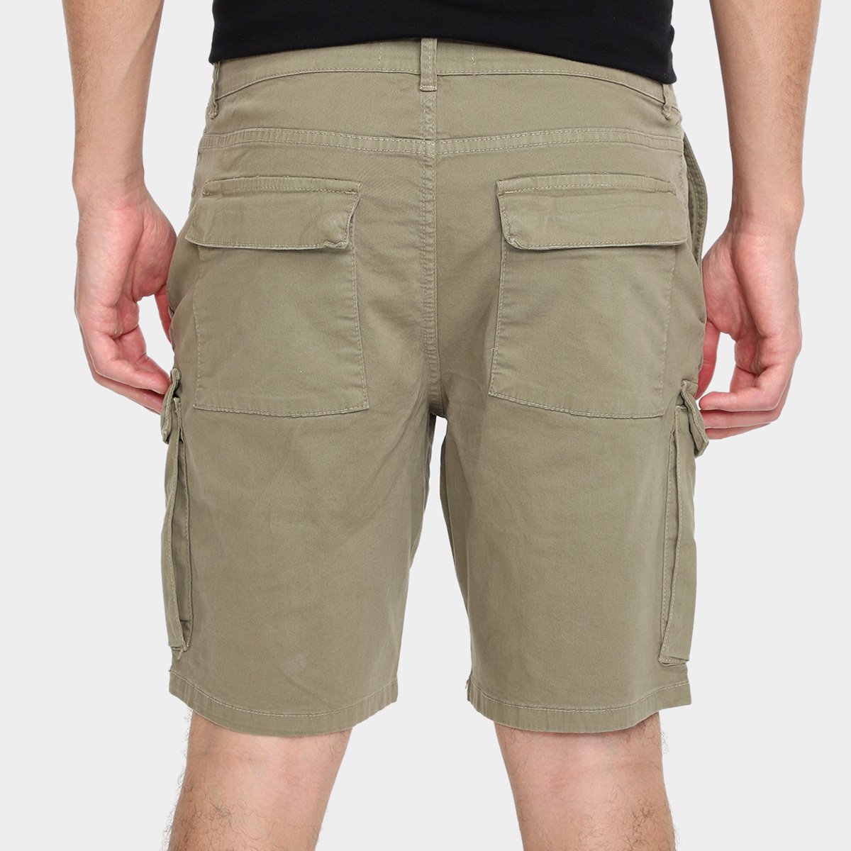 Miniatura Bermuda Cargo Vasco Reserva Iron Masculina Verde - 38