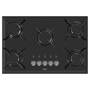 Miniatura Cooktop a Gás Philco 5 Bocas Chef 5 Bisote Bivolt – Preto FG 5B COOKTOP PHILCO COOK CHEF5 VD BIV PTO..