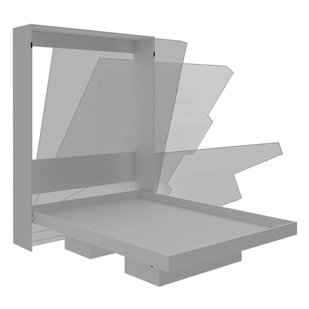 Cama Retratil De Parede Casal Cm8016 Amendoa