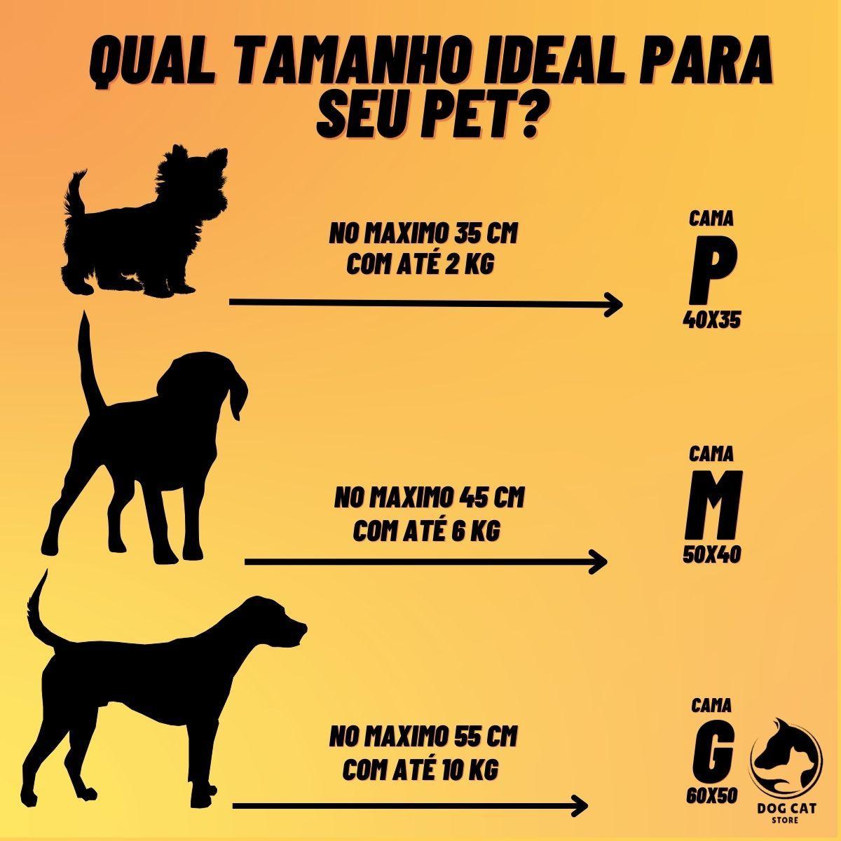 Cama Pet Luxo Macia Para Cachorro E Gato Suede M