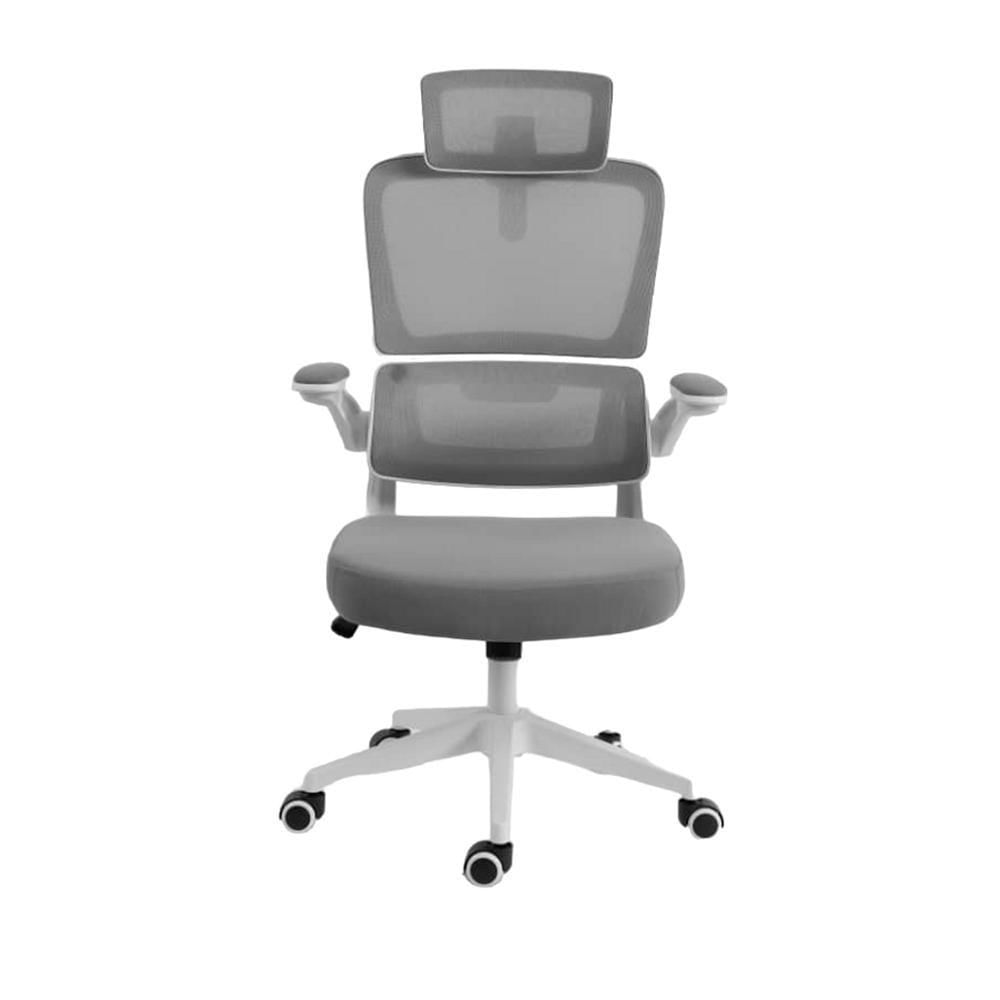 Miniatura Cadeira Presidente Escritório Giratória Fox Office Cinza - Z411