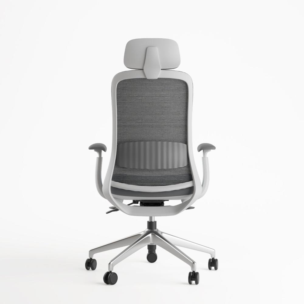 Miniatura Cadeira Presidente Bella Ghw Cinza Claro