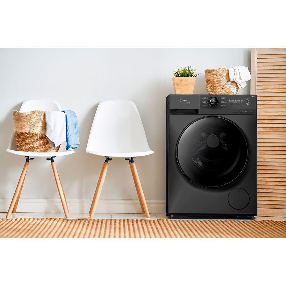 Lava e Seca 13KG Midea Healthguard Titanium Conectada MF200D130WB/GK-01 110V