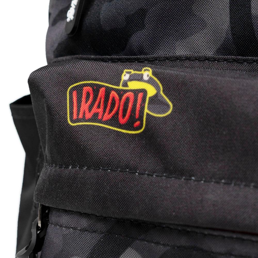 Mochila Escolar Masculina Infantil Enaldinho Preta Preto