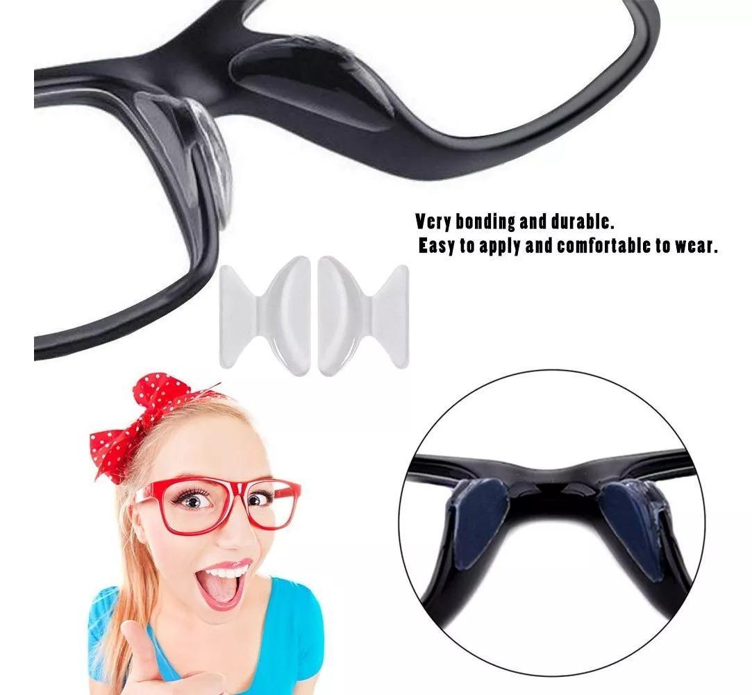 Miniatura Plaqueta Silicone Acetato Óculos Preta Lua 3,5mm