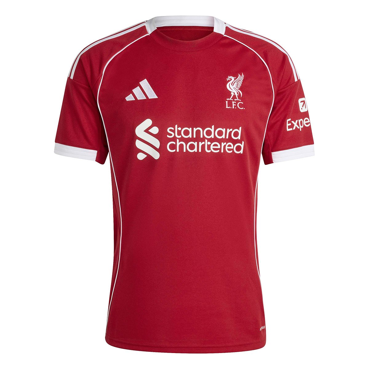 Miniatura Camisa Liverpool Home 25/26 s/n Torcedor Adidas Masculina Vermelho - EGG