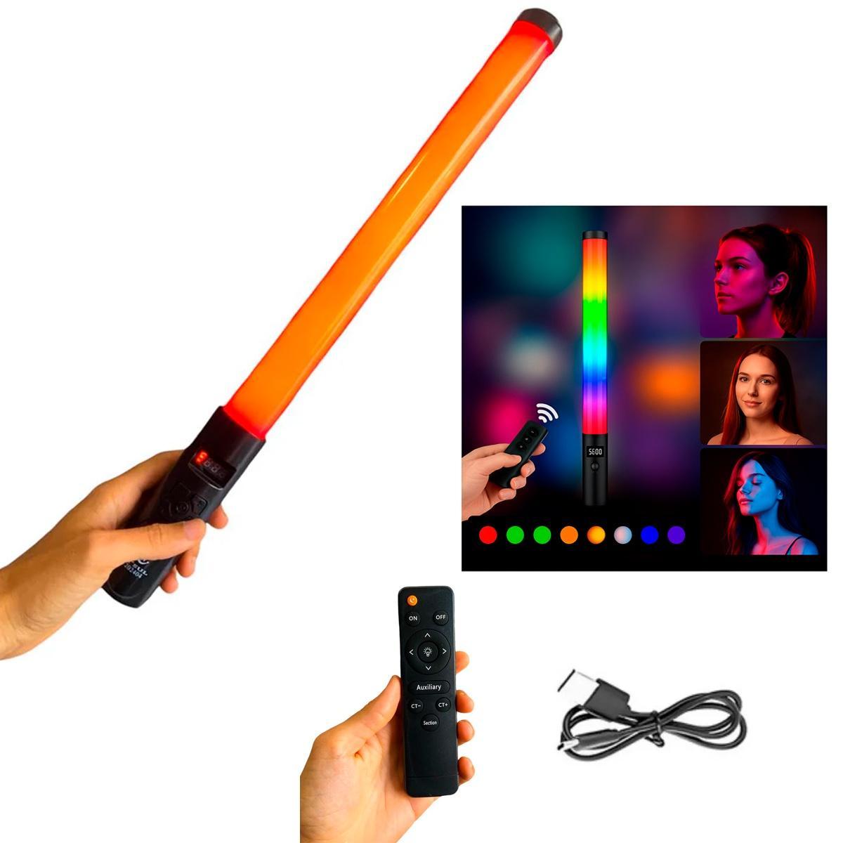 Miniatura Bastão Led Profissional Para Luz De Preenchimento