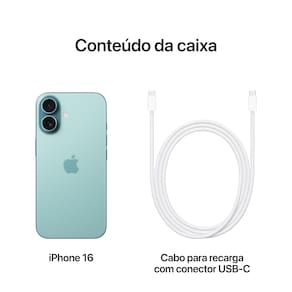 Apple iPhone 16 128GB 6,1" 48MP Verde